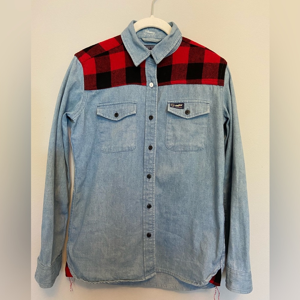 Penfield Denim & Flannel Shirt - XS